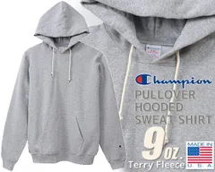 チャンピオン プルオーバー フーデッド スウェットシャツ Champion PULLOVER HOODED SWEAT SHIRT 9oz. MADE IN USA OXFORD GREY c5-p101 グレー パーカー