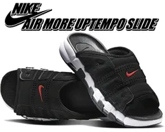 ナイキ エア モアアップテンポ スライド NIKE AIR MORE UPTEMPO SLIDE black/white-blk-clear fj2707-001 サンダル モアテン ブラック ホワイト