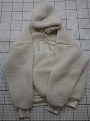 ◇ ⊇ キャンプセブン CAMP7 ボアフリースパーカー Lサイズ メンズ アイボリー系 E  【1512020006881】