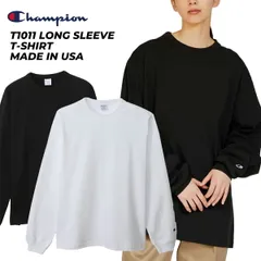 チャンピオン T1011 ロングスリーブ Tシャツ メイド イン USA Champion T1011 LONG SLEEVE T-SHIRT MADE IN USA c5-b403 ウェア トップス 長袖 クルーネック スウェット スエット ロングスリーブ 