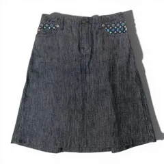 Ib4 LOUIS VUITTON ルイヴィトン モノグラムマルチカラー デニムミニスカート ボトムス Monogram Multicolor Denim Mini Skirt 34 ブラック コットン レディースta1