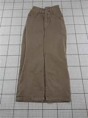 ◇ Θ アズールバイマウジー AZUL BY MOUSSY デニムロングスカート XS ベージュ系 レディース E  【1512190007787】