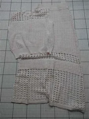 ◇ ⊂ ネネット Ne-net NNIZI0524006 メッシュニットセットアップ ホワイト系 レディース E  【1512020006706】