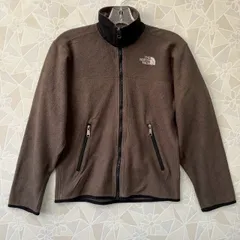 THE NORTH FACE フリースジャケット ブラウン フルジップ アウトドア アウター
