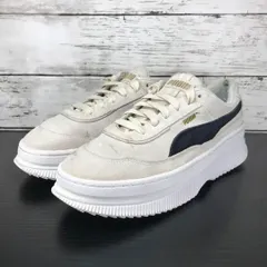 PUMA DEVA SUEDE プーマ デバ スエード 25cm ホワイト 白 372423-01 L04160