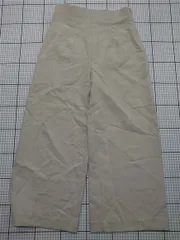 ◇ Θ ザラ ZARA ワイドパンツ ベージュ系 レディース Mサイズ E  【1512220052527】