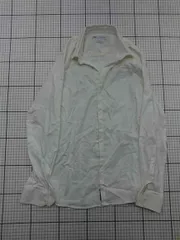 ◇ Θ ザラ ZARA スリムフィット 長袖シャツ ホワイト 164cm メンズ E  【1512220052503】