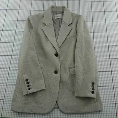 ◇ Θ ココディール COCO DEAL 73614312 ウール調テーラードジャケット グレー系 レディース E  【1512220055764】