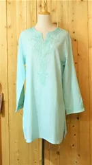 チュニック　刺繍　可愛い　長袖　サイズL　NO8