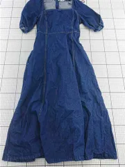 ◇ ⊇ ザラ ZARA デニムワンピース Sサイズ レディース E  【1512220075274】