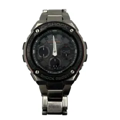 ■ CASIO カシオ G-SHOCK 電波ソーラー メンズ腕時計 ブラック 不動品