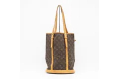 ★3日以内返品可★  LOUIS VUITTON ルイ・ヴィトン モノグラム バケットGM M42236 ハンドバッグ ブラウン コーティングキャンバス レディース