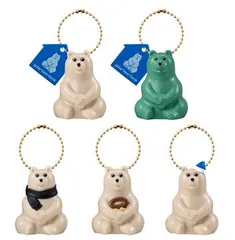 polar bear bank ポーラーベアバンク ミニチュアチャーム 2 全5種セット