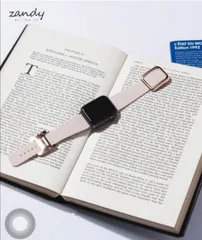 新品未使用★ Apple Watch シリコンバンド ホワイト バンド アップルウォッチ  Watchバンド ゴールド