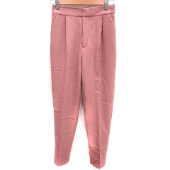 ビザビ vis-à-vis パンツ スラックス M ピンクベージュ /RT