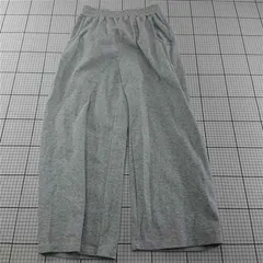 ◇ Θ ジーナシス JEANASIS JS051081MN グレー系リラックスパンツ レディース E  【1601150033567】