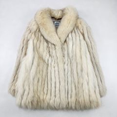 SAGA FOX サガフォックス 毛皮コート ブルーフォックス 高級ファー 11