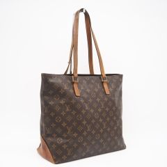 ★3日以内返品可★  LOUIS VUITTON ルイ・ヴィトン モノグラム カバメゾ M51151 ハンドバッグ ブラウン コーティングキャンバス レディース