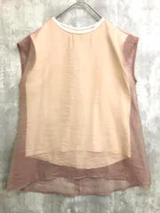 Bab バブ シアーレイヤードノースリーブトップス カットソー sizeF/エクリュ ■◆ レディース