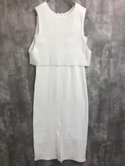 mystic ミスティック 2点セット ジップベストニット ワンピース size1/オフホワイト ■◆ レディース