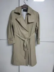 DAKS ベージュ レディース ロングトレンチコート