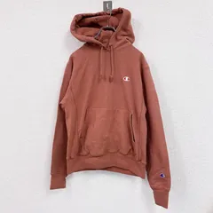 古着 used　Champion　チャンピオン　リバースウィーブ　スウェットパーカー/フーディー　オレンジ　Sサイズ【値引き交渉OK！】