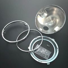FLSTS FLSTCエボ クロームメッキ スホロケカバー 汎用 カスタムパーツ