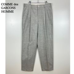 AD1998 CDGH 2タックワイドスラックス ブロックチェック 田中オム