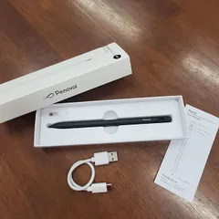 【新品・未使用】Penoval タッチペン iPad用 スタイラスペン パームリジェクション対応 Type-C充電 マグネット吸着 対応モデル多数