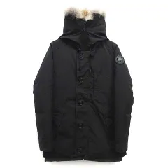 カナダグース CANADA GOOSE シャトーパーカ CHATEAU PARKA BLACK LABEL ダウン ジャケット コヨーテファー フード付き 3426MB ブラック 黒 2XS サザビーリーグ