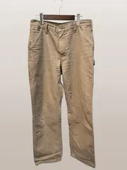 ◆Carhartt カーハート ワークパンツ 32×34 ベージュ系 ボトムス パンツ コットン 中古◆20380★