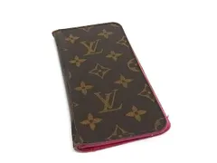 LOUIS VUITTON ルイヴィトン  M63401 モノグラム フォリオ iPhone7plus/8plus 対応 アイフォンケース スマホケース ブラウン系 DL7163