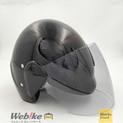 グレー ジェットヘルメット ミラーバイザー - メルカリ