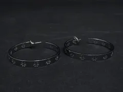 ■美品■ TORY BURCH トリーバーチ ロゴ フープピアス アクセサリー レディース シルバー系 DL7221