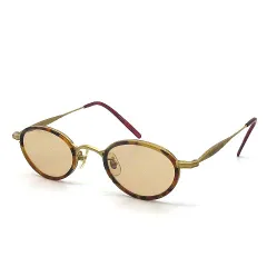 ニコル NICOLE ヴィンテージ サングラス 2414 度入り マットゴールド