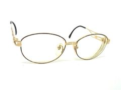 Yves Saint Laurent prescription eyeglasses, women's and men's, gold and black, DL9041