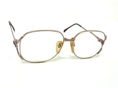 Yves Saint Laurent prescription eyeglasses for women and men, champagne gold and burgundy, DL9916.
