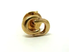 ChristianDior クリスチャンディオール 片耳のみ ピアス アクセサリー レディース メンズ ゴールド系 DL9922