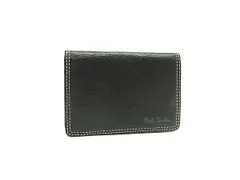 ■美品■ Paul Smith ポールスミス レザー カードケース カード入れ 名刺入れ ダークネイビー系 DL9456