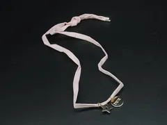 ■美品■ ChristianDior クリスチャンディオール ネックレス アクセサリー レディース ゴールド系×ピンク系 DL9570