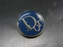 ChristianDior クリスチャンディオール ピンブローチ ピンバッジ アクセサリー レディース ブラック系×シルバー系 DM0263