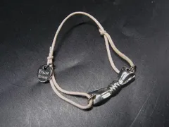ChristianDior クリスチャンディオール リボンモチーフ ブレスレット アクセサリー レディース ピンク系×シルバー系 DM0241