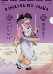 【中古】クリアファイル 栗花落カナヲ オリジナルA4クリアファイル 「鬼滅の刃×セブンイレブン」 対象商品購入特典