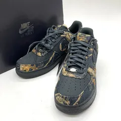 Nike ナイキ スニーカー Air Force 1 Low Realtree IH1221-001 エアフォース1 リアルツリー 新品同様 箱付 27cm マルチカラー 靴 B15853◆
