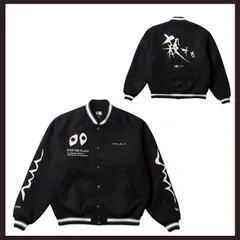 新品未使用　NEW ERA×TARO OKAMOTO　殺すな メルトン ヴァーシティジャケット　XL　ブラックのサムネイル