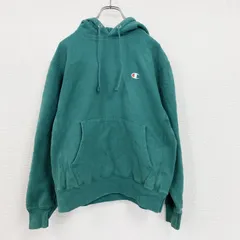 古着 used　Champion　チャンピオン　リバースウィーブ　スウェットパーカー/フーディー　緑　グリーン　Mサイズ【値引き交渉OK！】