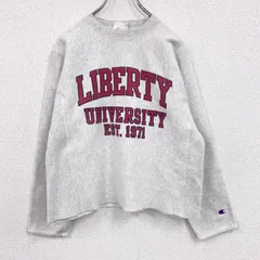 古着 used　Champion　チャンピオン　リバースウィーブ　スウェット/トレーナー　3連プリント　霜降りグレー　Sサイズ【値引き交渉OK！】