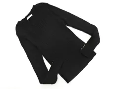 CLASSICAL ELF クラシカルエルフ リブ ニット セーター sizeS/黒 ◇■ レディース
