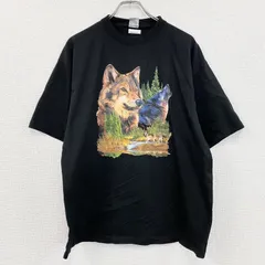 古着 used　BASIC WORLD PROMOWEAR　半袖プリントTシャツ　黒　ブラック　2XLサイズ【値引き交渉OK！】
