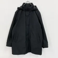 古着 used　UNIQLO　ユニクロ　ハイブリッドダウンコート　ダウン90%　比翼仕立て　黒　ブラック　XLサイズ【値引き交渉OK！】